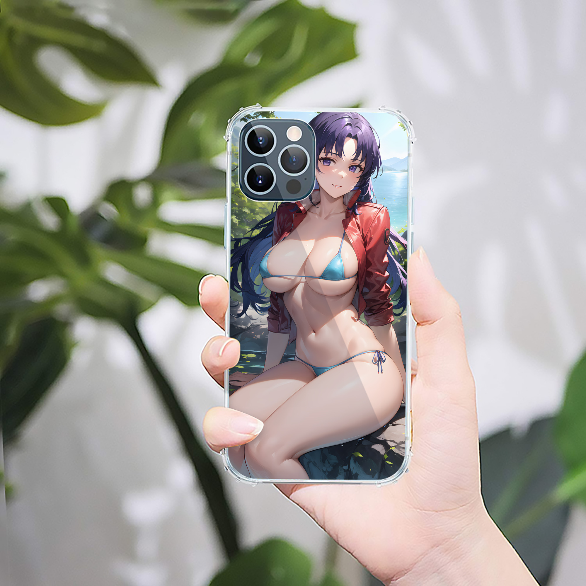 （画像用） EVA 新世紀エヴァンゲリオン 【iPhone 12シリーズ対応】透明スマホケース（クリアソフトケース）
